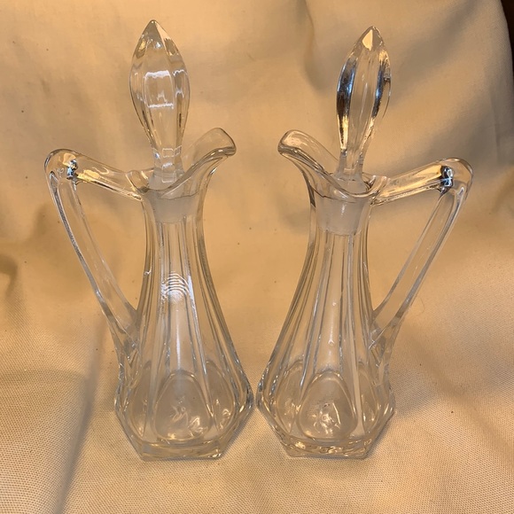 Vintage/Antique hand blown glass bottles w/stopper - Picture 1 of 12